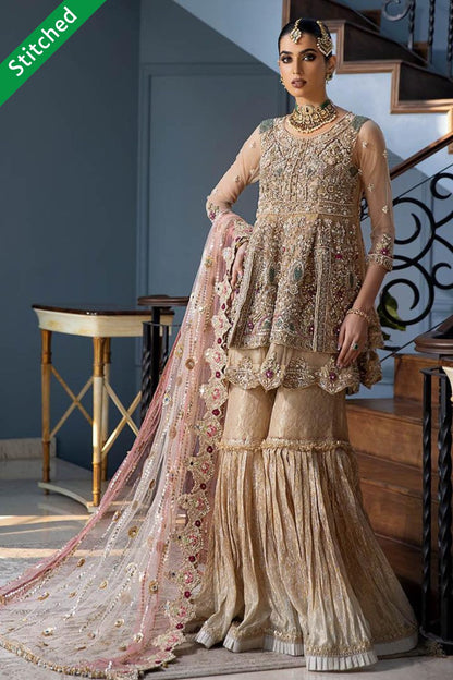 Readymade Hand Embroidered Bridal Gharara