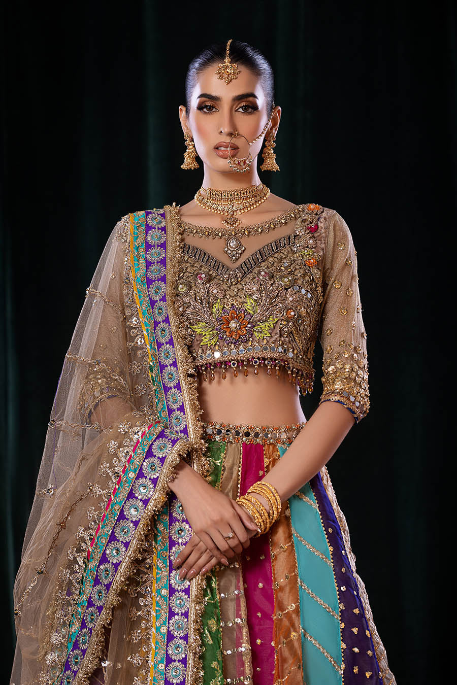 Readymade Pure Maysuri Lehenga Choli