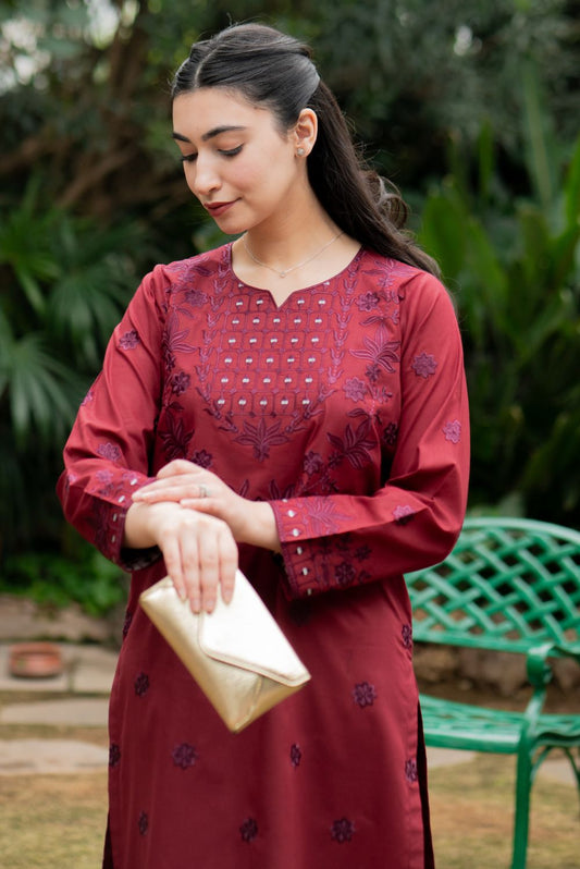Scarlet Kurta Pant Set
