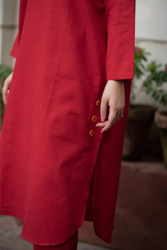 Red Co-ord Set