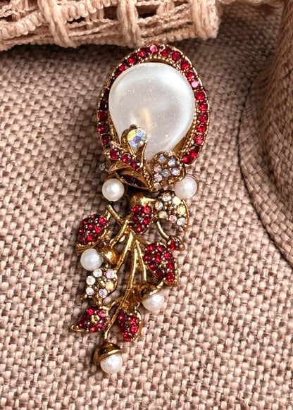 Regal Maroon Metal Choker Bridal Jewellery Online in UK USA Canada
