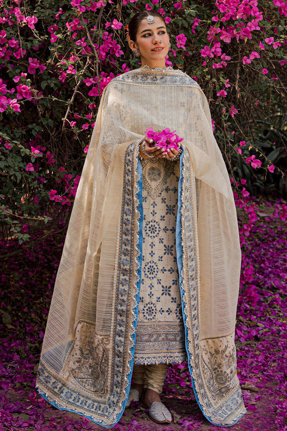 Regal Embroidered Lawn Suit