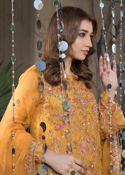 Resham Embroidery Chiffon Party Wear Suit Online in Sri Lanka India Australia