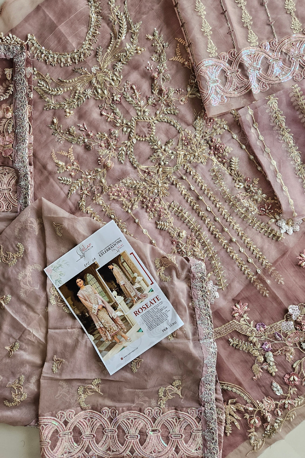 Rose Handmade Bridal Suit