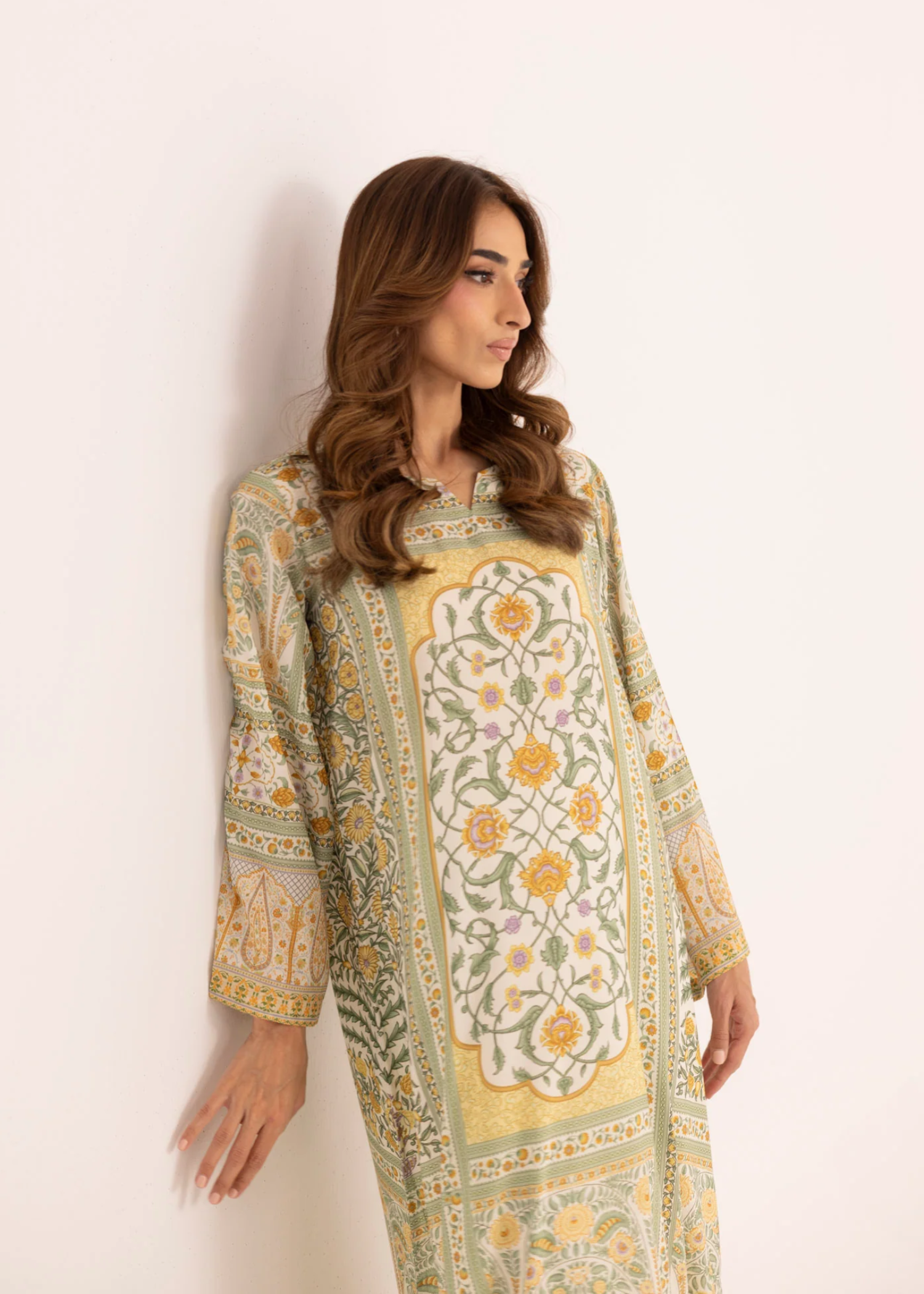 Sage Green Designer Kaftan Online in Sri Lanka India Australia
