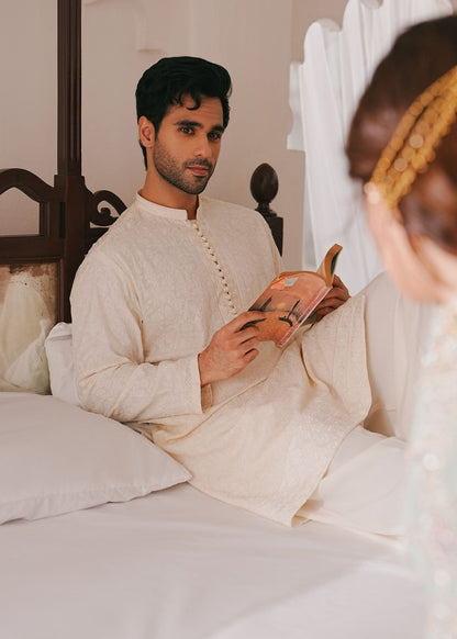 Sage Green Net Gharara with Embroidery Online in Sri Lanka India Australia