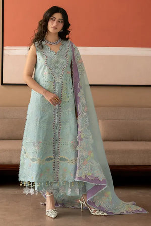 Seagreen Luxury Lawn Formal Wear Suit Online in Dubai UAE Abudhabi Ajman Sharjah