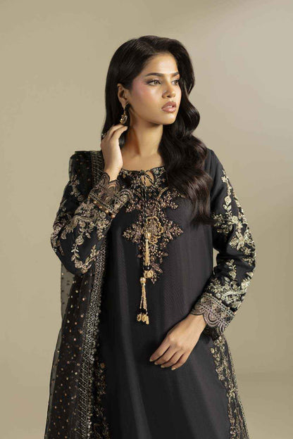 Ladies Black Silk Salwar Kameez Online in KSA Riyadh Saudi Arabia Oman Bahrain Qatar
