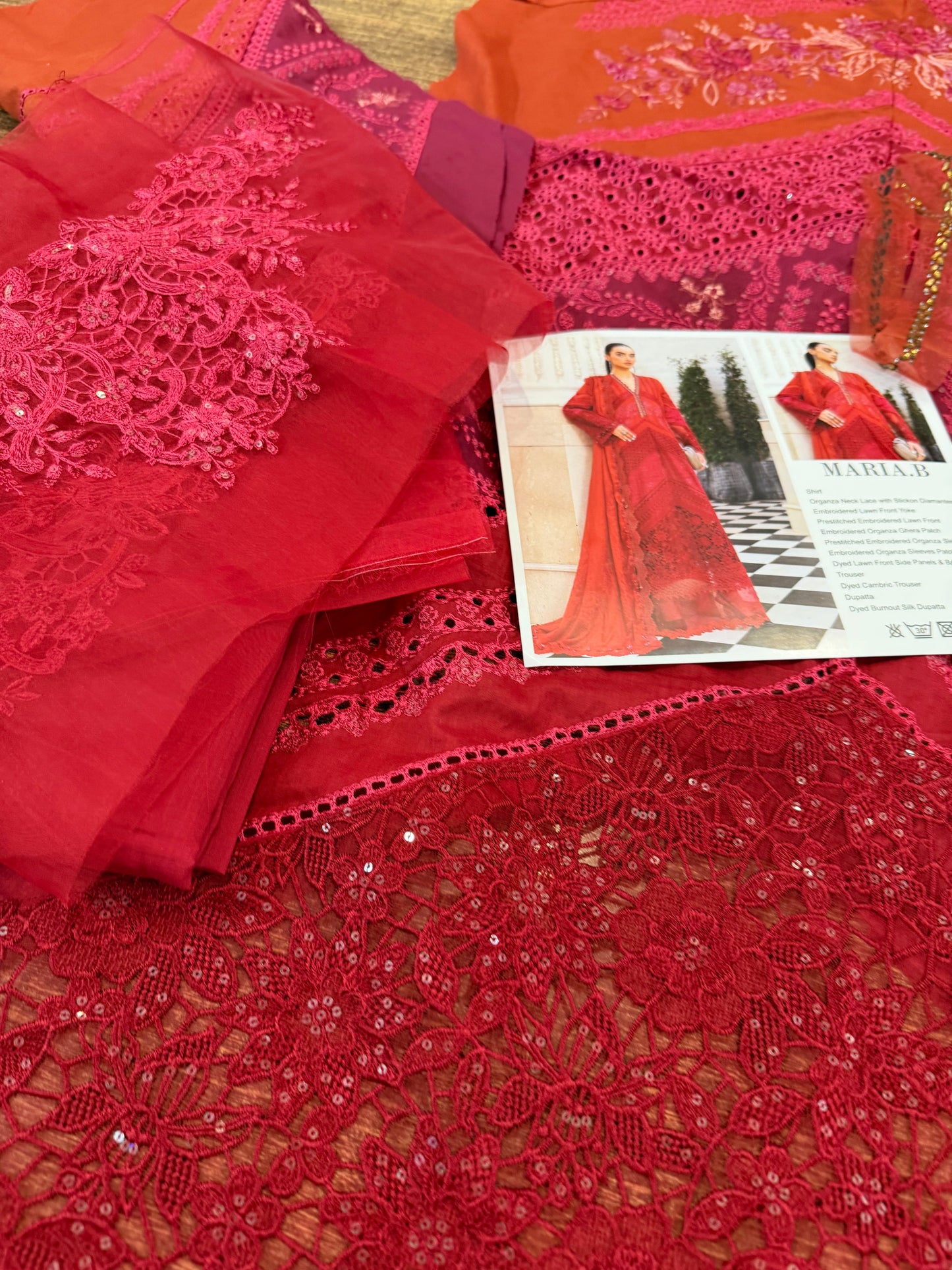 Shocking Pink Embroidered Lawn Pakistani Dress Online in Dubai UAE Abudhabi Ajman Sharjah