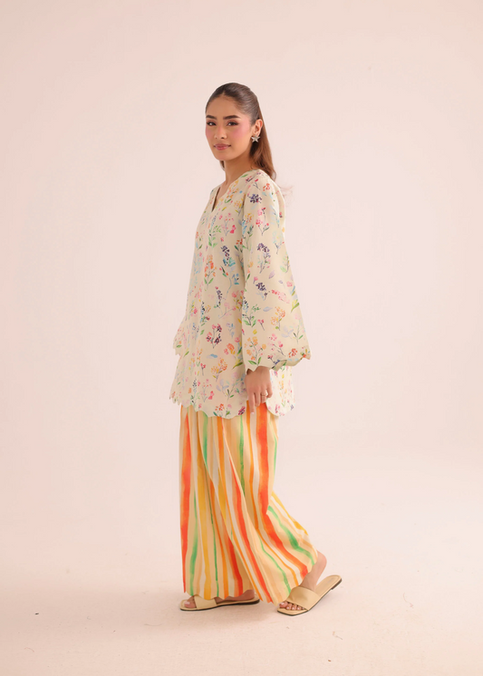 Shop Multi Print Poly Lawn Straight Kurta Online in Dubai DXB UAE Abudhabi Meena Bazaar