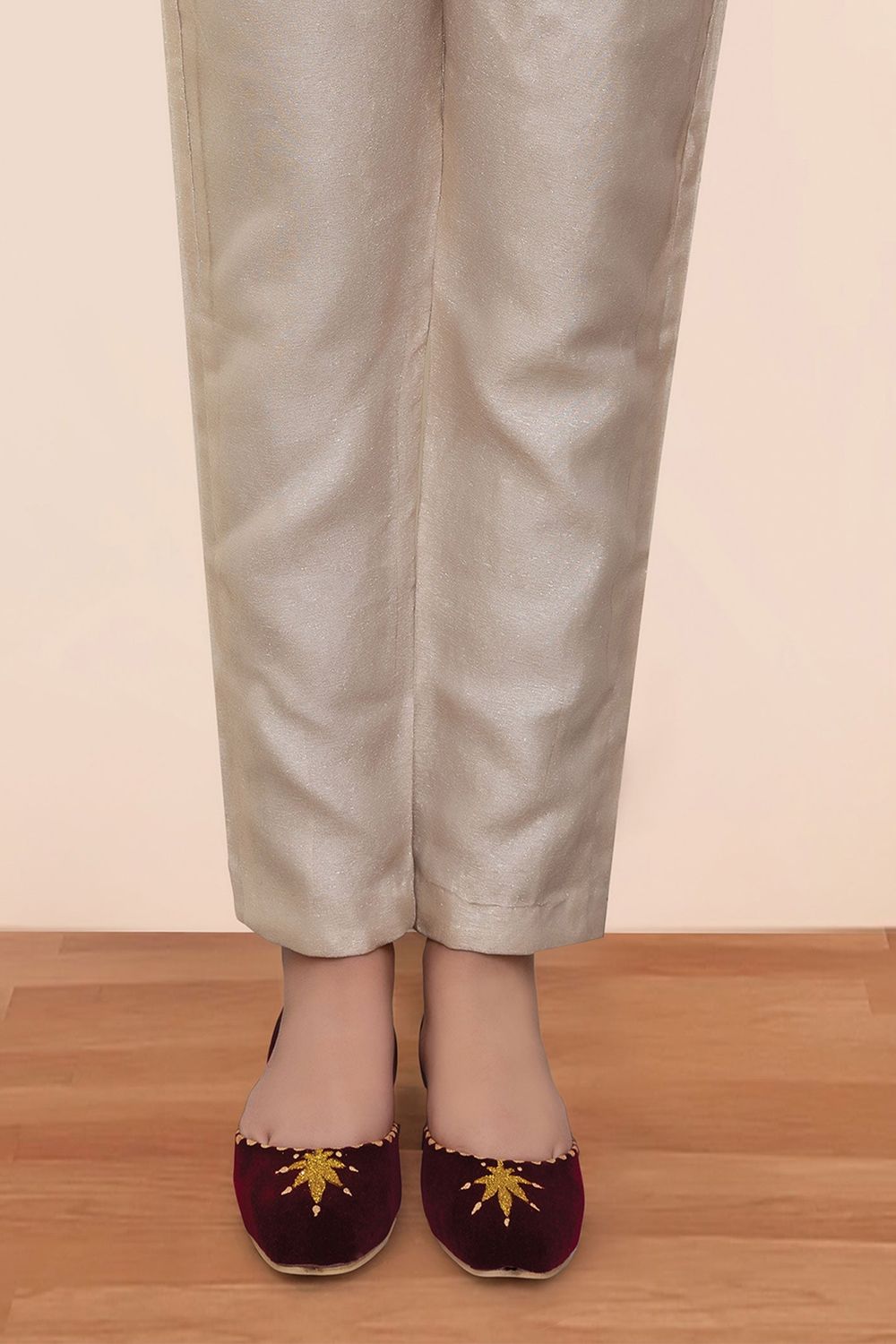 Silver Tissue Straight Trouser Pakistani Suit Online in Dubai UAE Abudhabi Ajman Sharjah