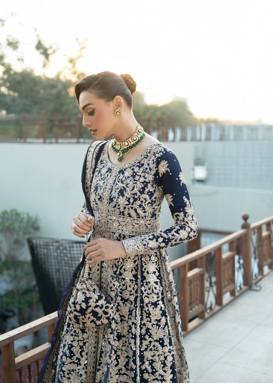 Silver Zari Net Salwar Kameez for Guests Online in UK USA Canada