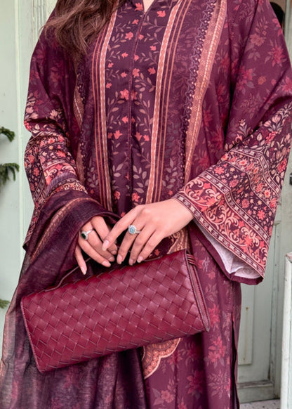 Purple Raw Silk Designer Salwar Suit Online in UK USA Canada
