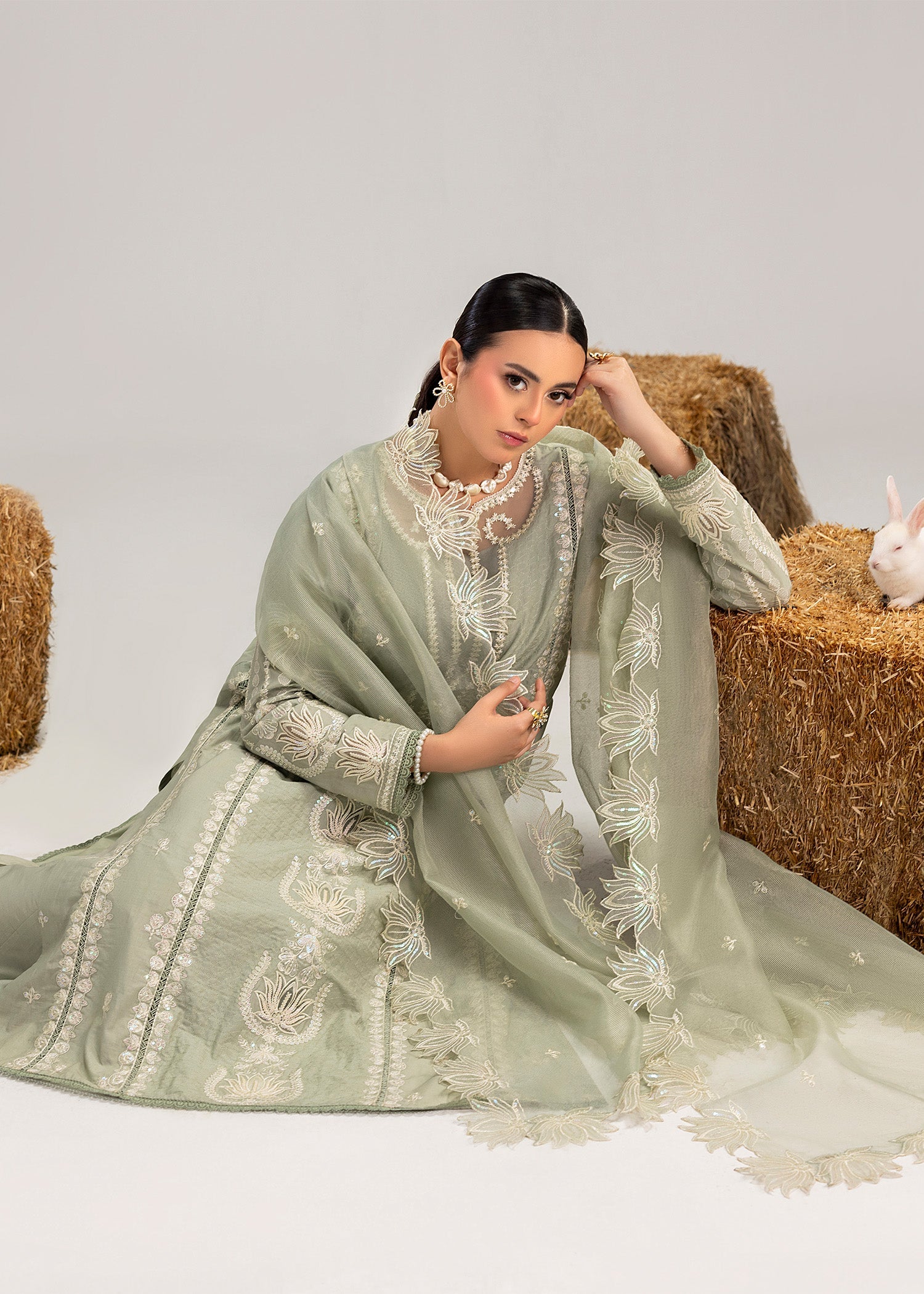 Straight Kurta Lawn Suit Online in UK USA Canada