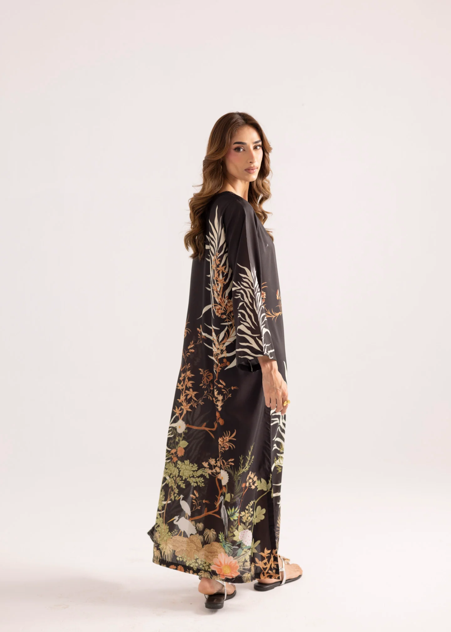 Stylish Black Sublimation Kaftan Online in Sri Lanka India Australia