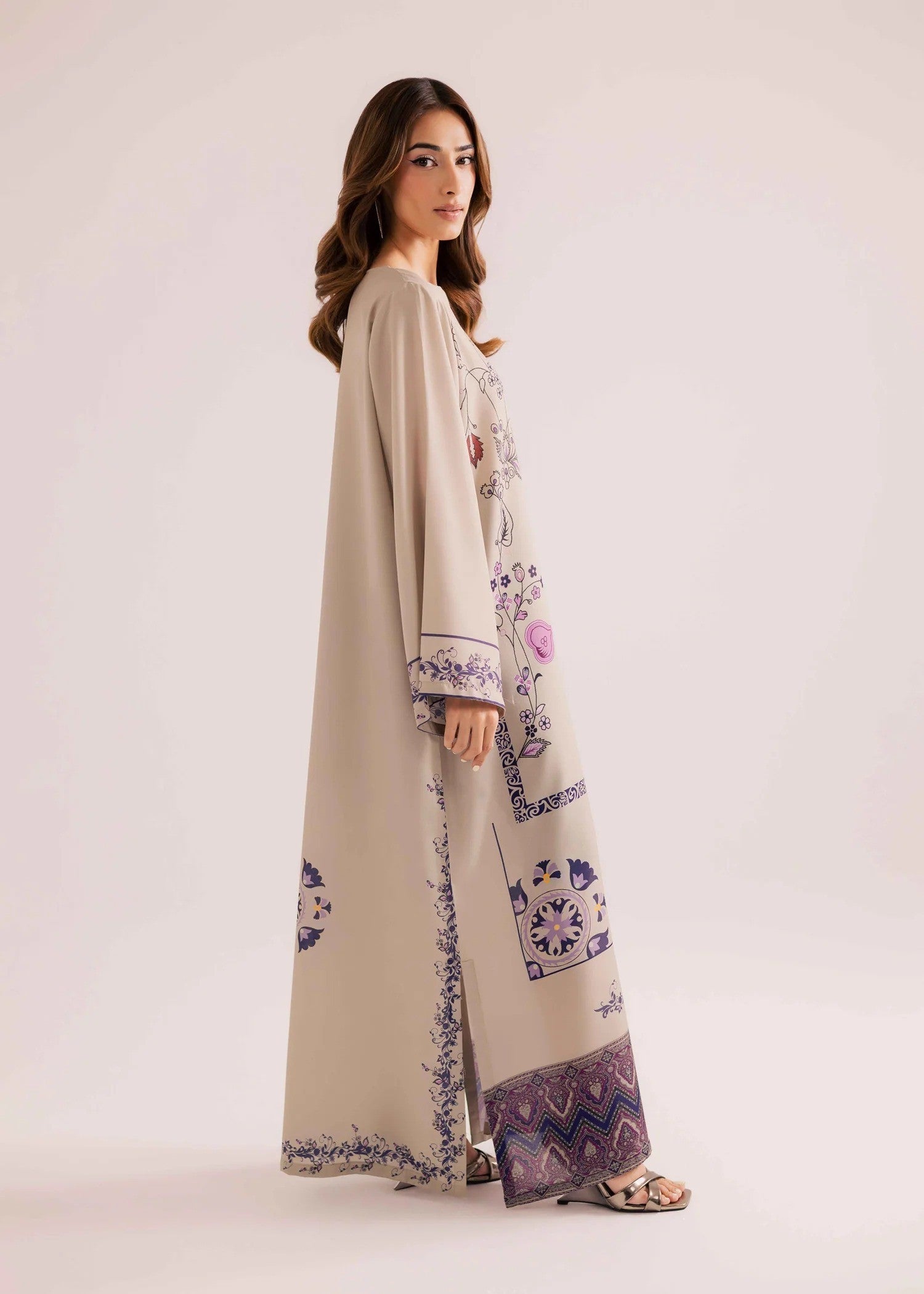 Sublimation Printed Ladies Kaftan Online in KSA Riyadh Saudi Arabia Oman Bahrain Qatar