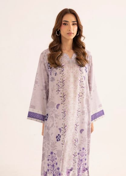 Sublimation Printed Lavender Grey Kaftan Online in Sri Lanka India Australia