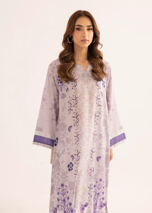 Sublimation Printed Lavender Grey Kaftan Online in Sri Lanka India Australia