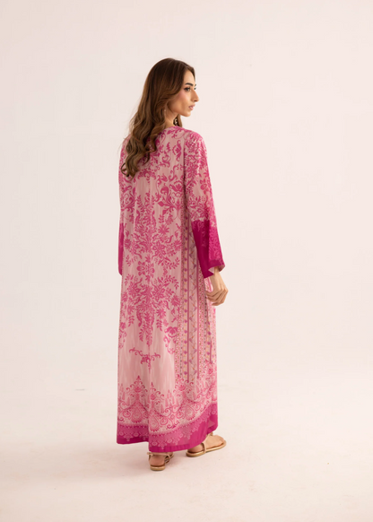 Sublimation Printed Silk Lawn Kaftan Online in Sri Lanka India Australia