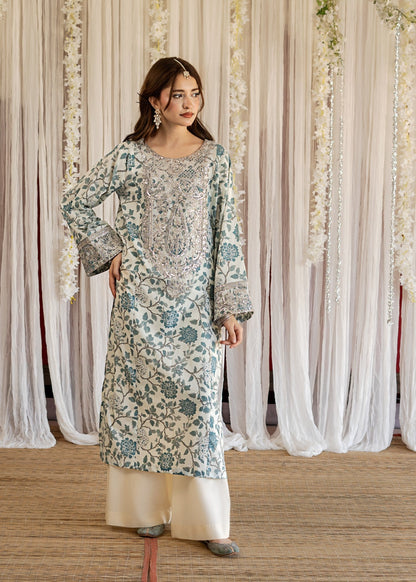 Summer Wear Floral Lawn Pakistani Kurta Set Online in Sri Lanka India Australia