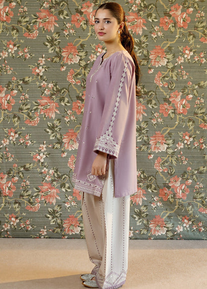 Summer Wear Lilac Lawn Farshi Shalwar Online in Sri Lanka India Australia