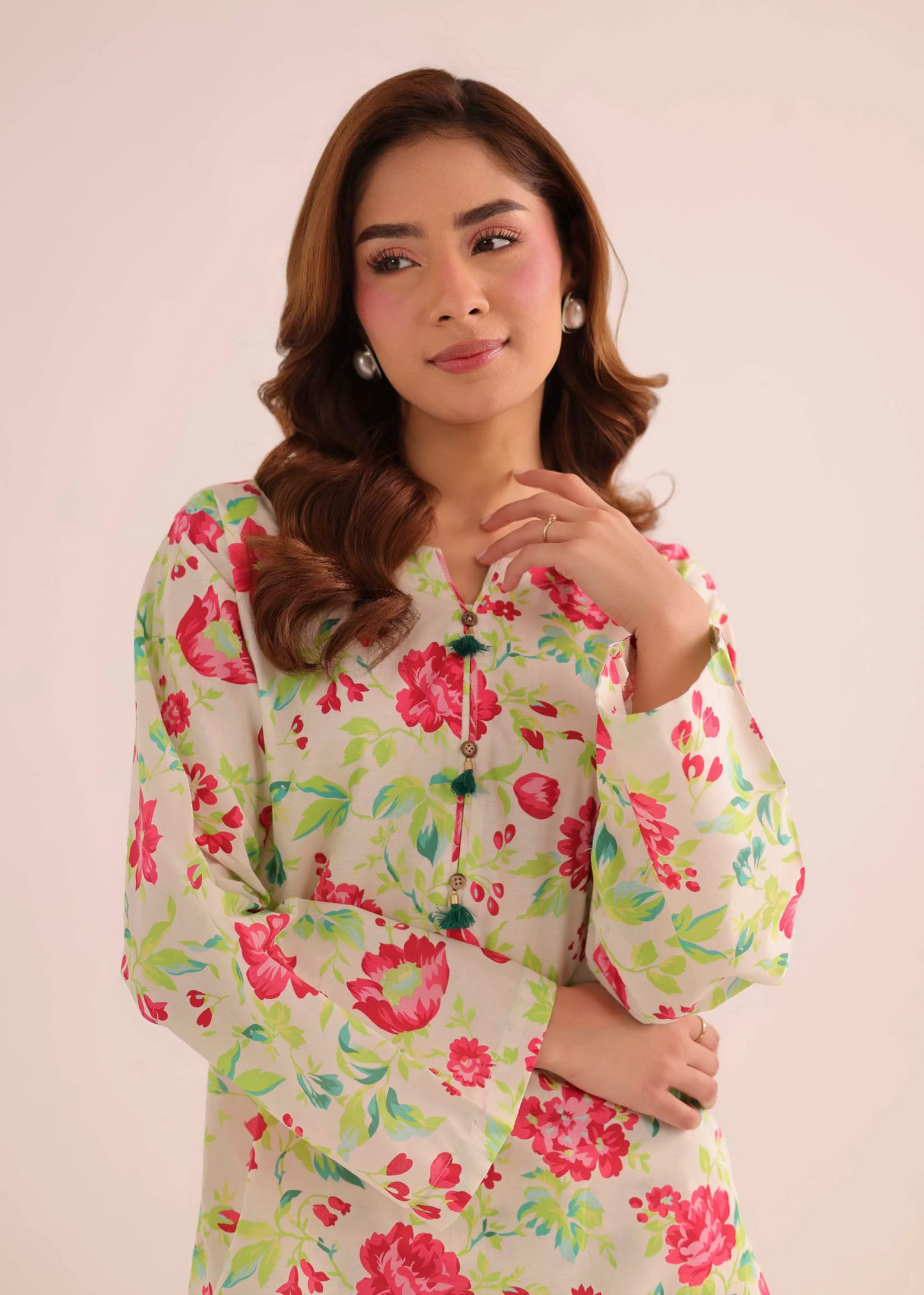 Summer Wear Poly Lawn Kurta for Women Online in Sri Lanka India Australia