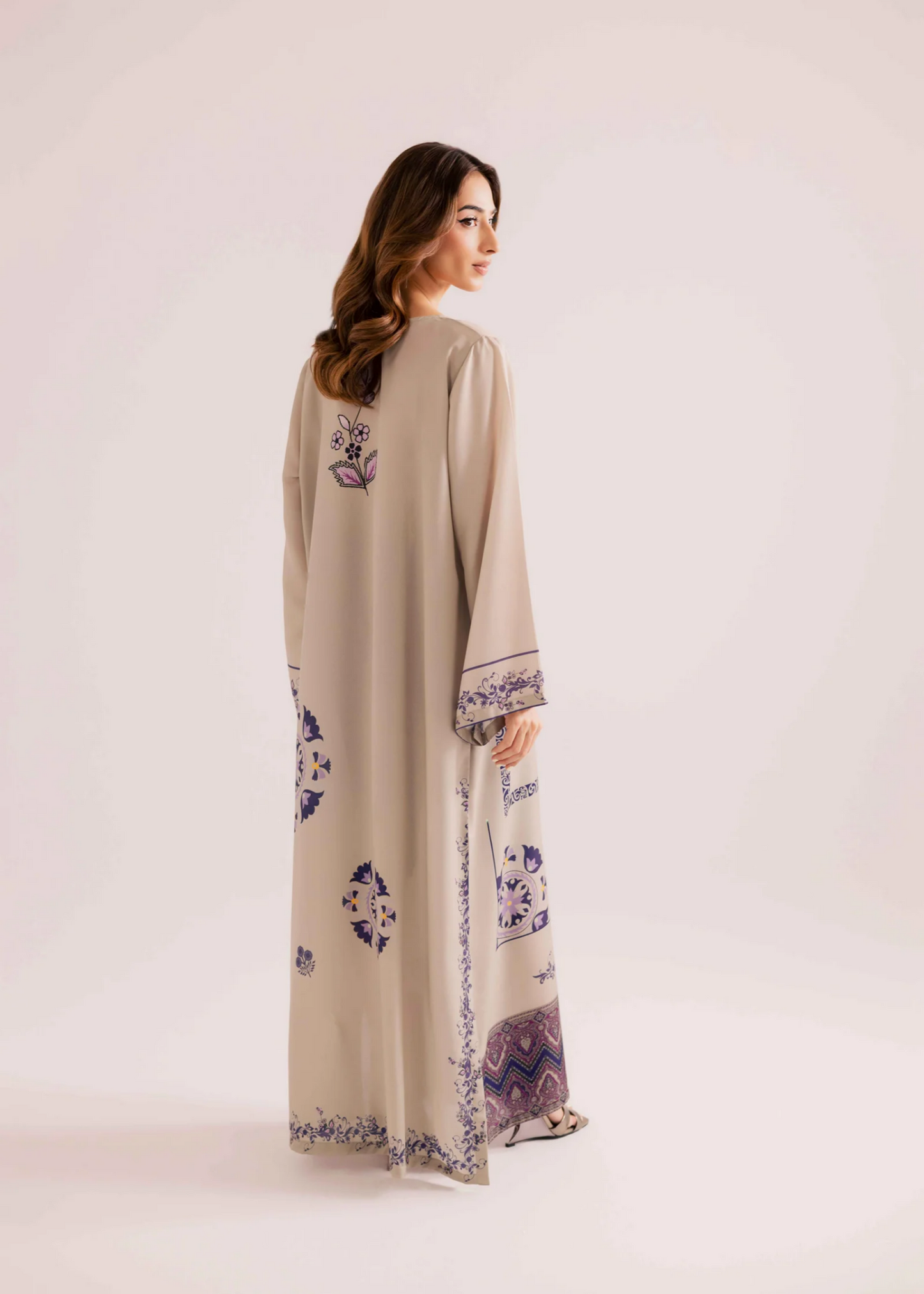 Summer Wear Raw Silk Kaftan for Women Online in UK USA Canada