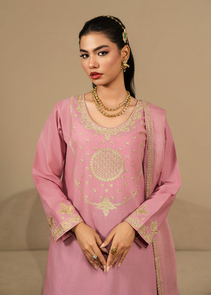 Tea Rose Pink Gharara Online in UK USA Canada
