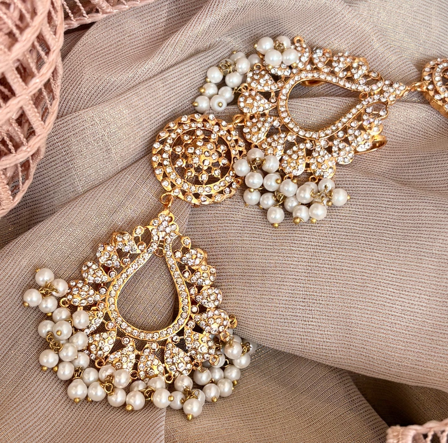 Traditional Golden Paranda for Dholki Party Online in KSA Riyadh Saudi Arabia Oman Bahrain Qatar