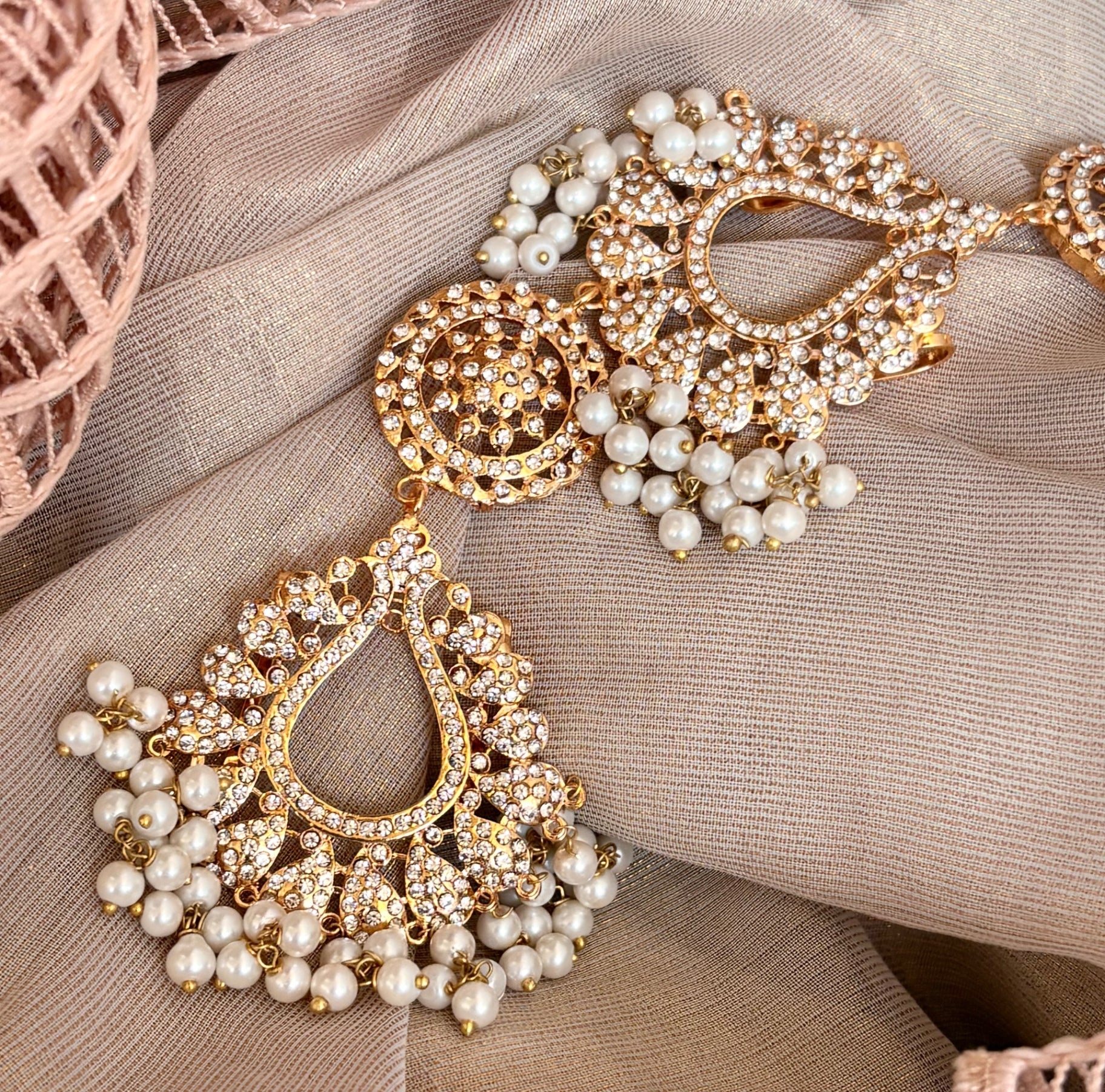 Traditional Golden Paranda for Dholki Party Online in KSA Riyadh Saudi Arabia Oman Bahrain Qatar