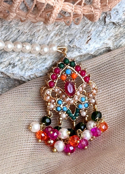 Traditional Indian Jewellery Set with Jhumki Drops Online in UK USA Canada