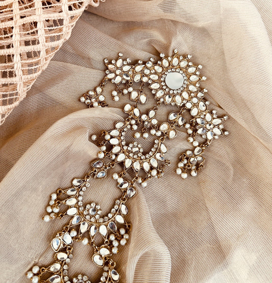 Traditional Mehndi Paranda for Bridal Braid Online in KSA Riyadh Saudi Arabia Oman Bahrain Qatar