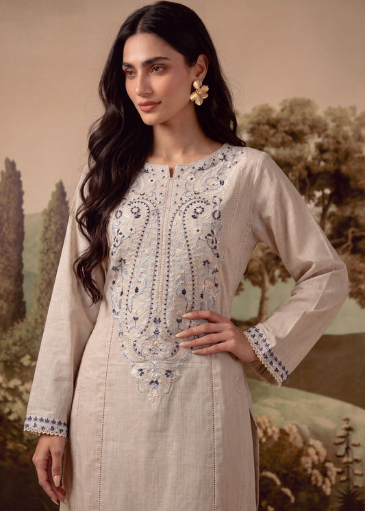 Trending Ivory Patchwork Khaddar Sharara Online in Dubai DXB UAE Abudhabi Meena Bazaar