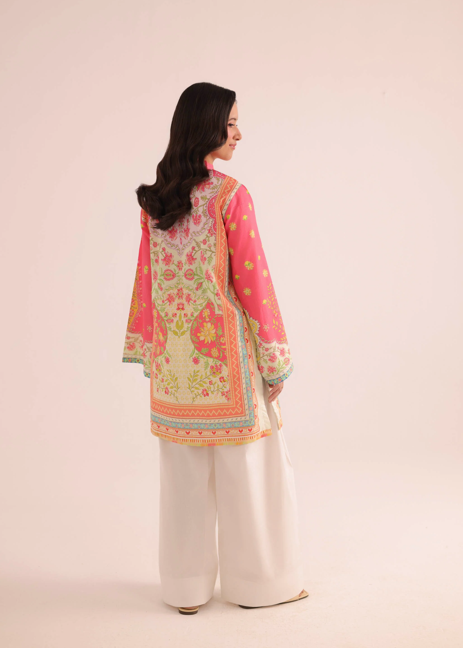 Trending Multi Color Lawn Dress Online in Sri Lanka India Australia