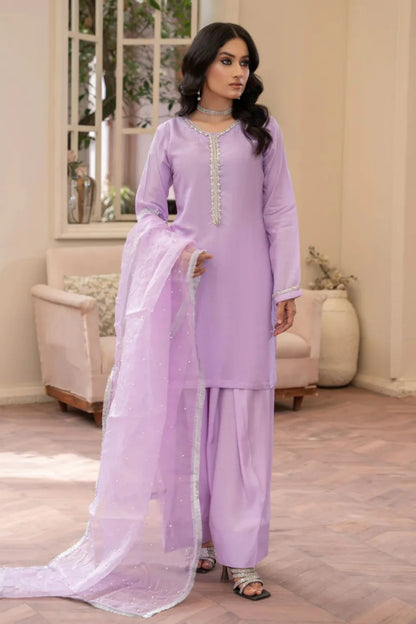 Embellished Farshi Shalwar Suit