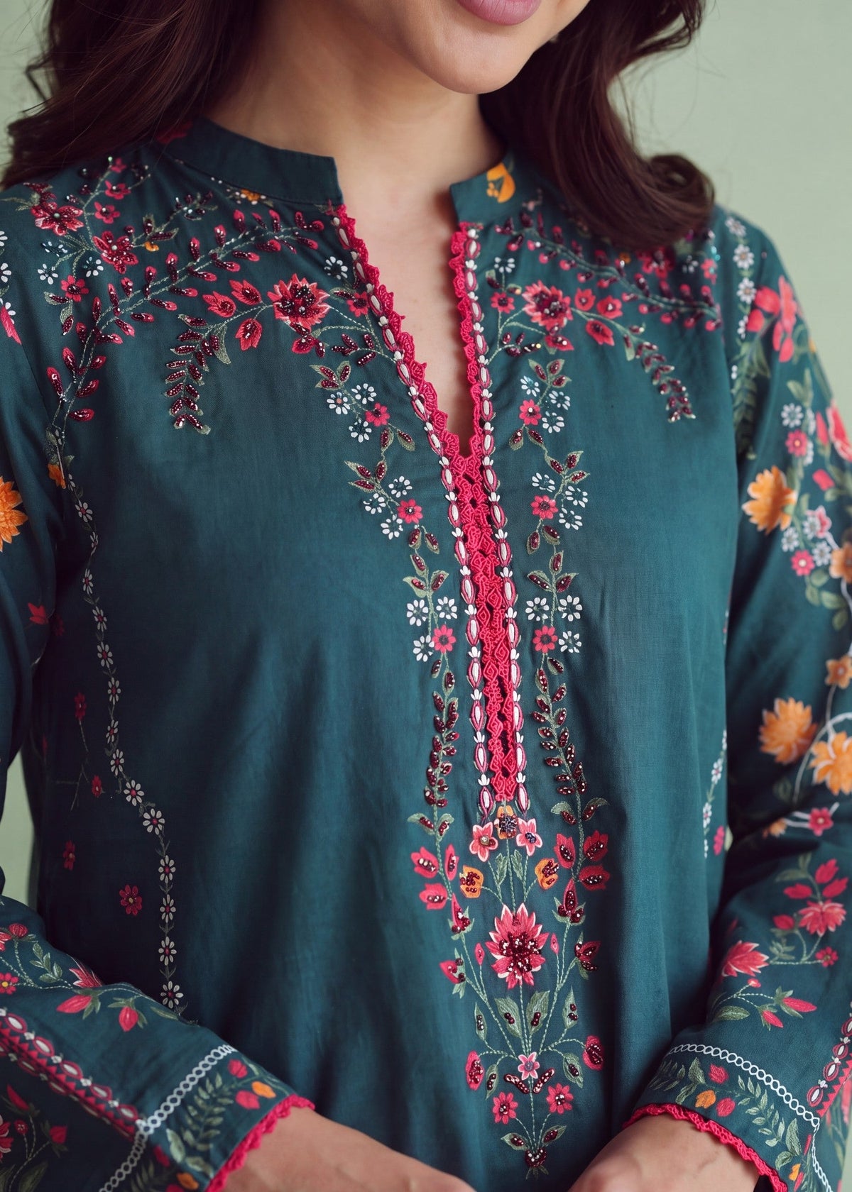 Twilight Blue Lawn Pakistani Suit Online in Sri Lanka India Australia