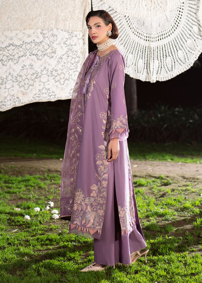 Unstitched Purple Ash Lawn Dress Material Online in Sri Lanka India Australia