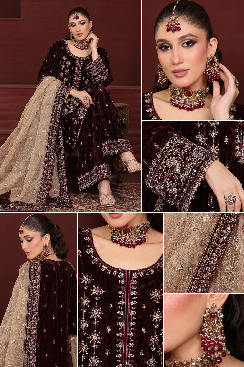 Velvet Designer Salwar Kameez Unstitched Online in KSA Riyadh Saudi Arabia Oman Bahrain Qatar