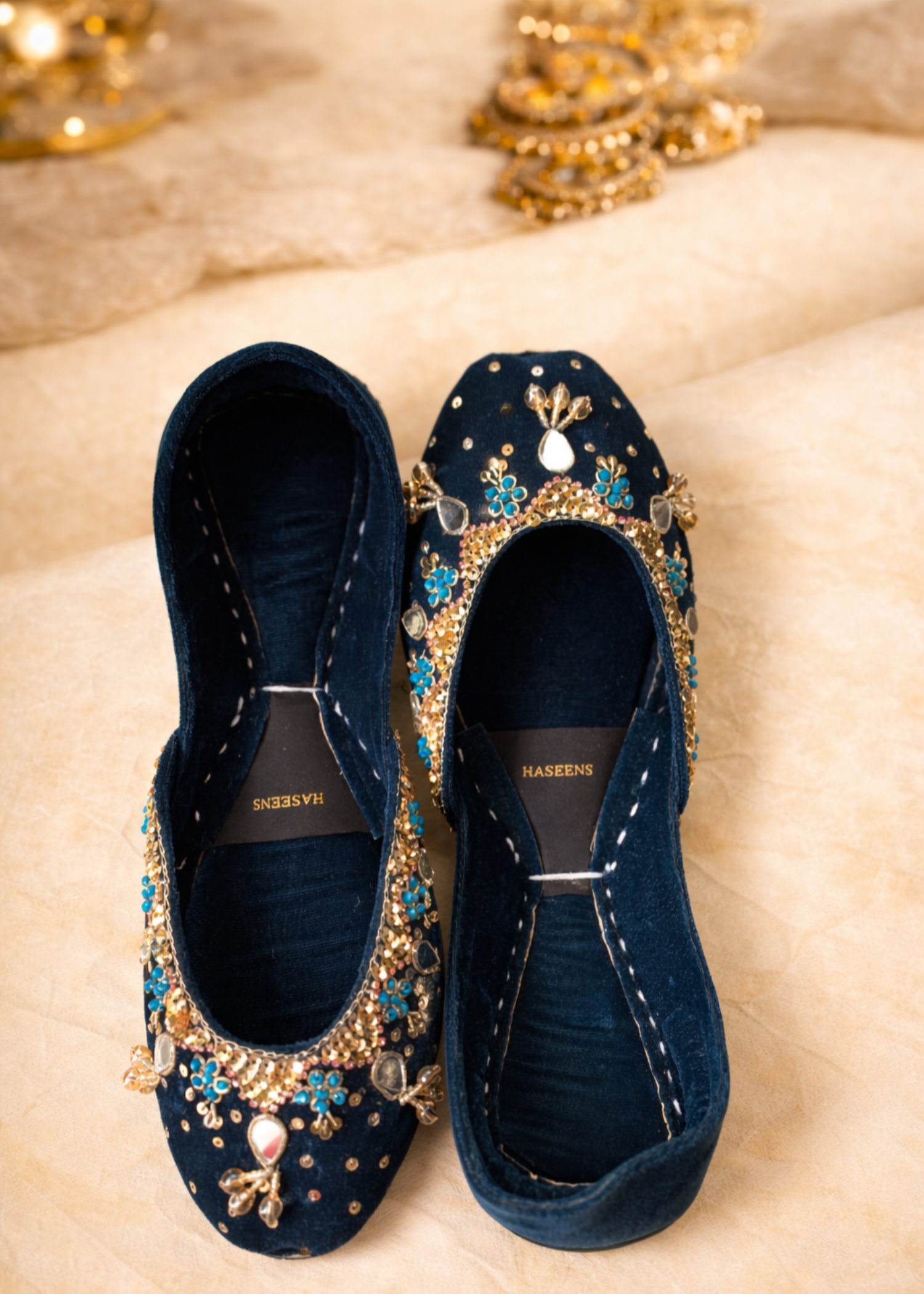 Velvet Ethnic Shoes for Women Online in Sri Lanka India Australia