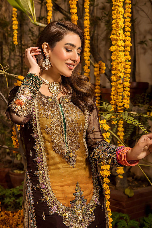 Handmade Pure Crinkle Chiffon Sharara