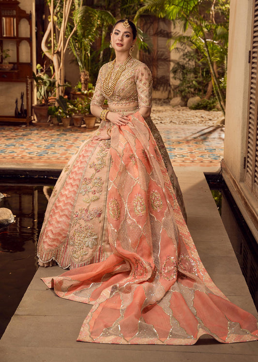 Pink Handmade Lehenga / Anarkali