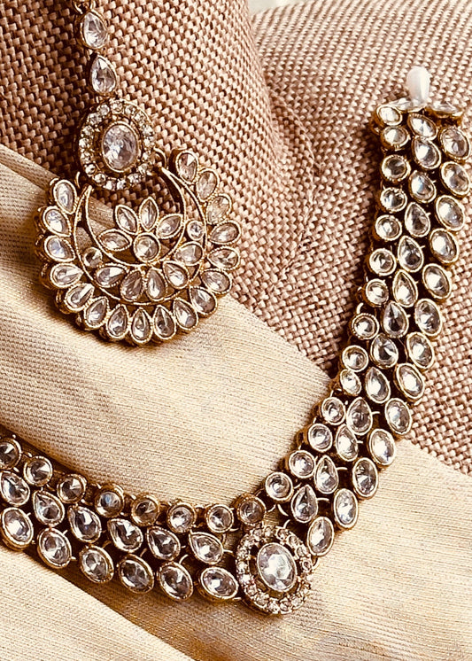 White Bridal Jewellery Set Online in UK USA Canada