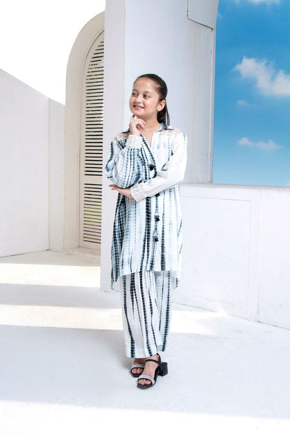 White Embellished Raw Silk Kurta Set Online in Dubai UAE Abudhabi Ajman Sharjah