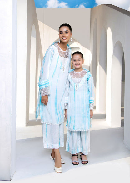 White Embroidered Raw Silk Kurta with Trouser Online in Dubai UAE Abudhabi Ajman Sharjah