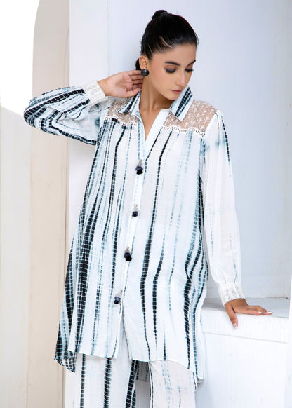 White Embroidered Raw Silk Pakistani Suit Online in Dubai DXB UAE Abudhabi Meena Bazaar