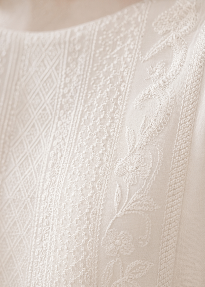 White Lawn 3 Piece Suit for Women Online in Sri Lanka India Australia