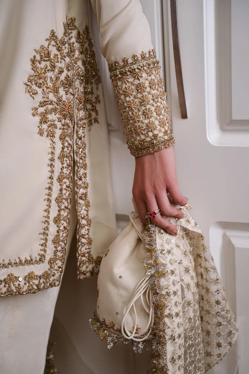White Velvet Unstitched Dress Material Online in Sri Lanka India Australia