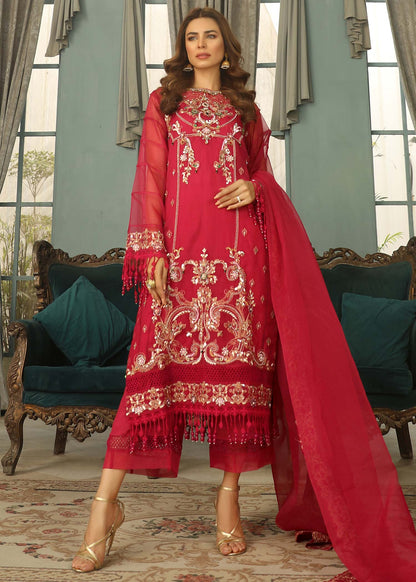 Wine Embellished Organza Salwar Kameez Online in KSA Riyadh Saudi Arabia Oman Bahrain Qatar