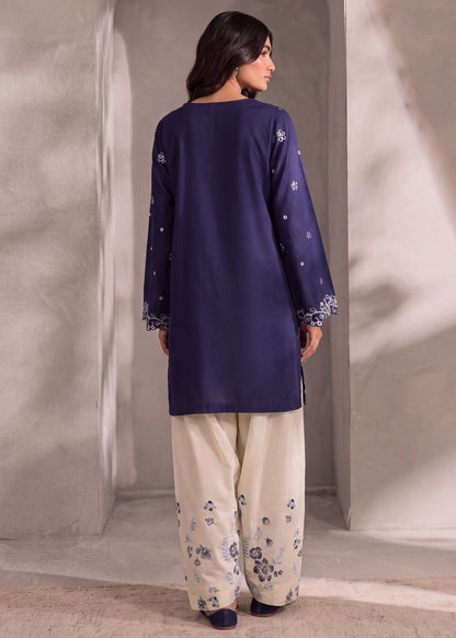 Winter Wear Dhanak Kurta Set Pakistani Clothes Online in KSA Riyadh Saudi Arabia Oman Bahrain Qatar