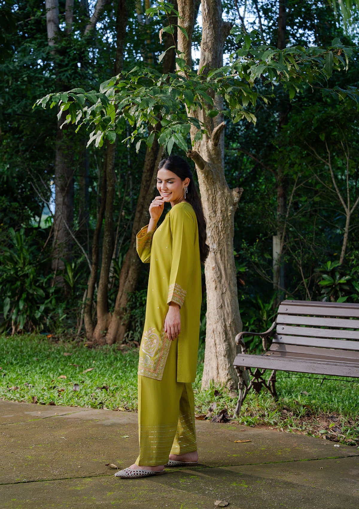 Winter Wear Khaddar Kurta Set for Women Online in Dubai UAE Abudhabi Ajman Sharjah